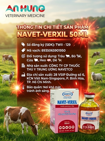 Navetco Verxil 50ml - chai