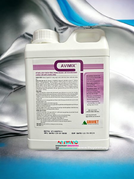 AGRI AVIMIX 1 lít - Amino, Acid Amin, - Can - Ảnh 5