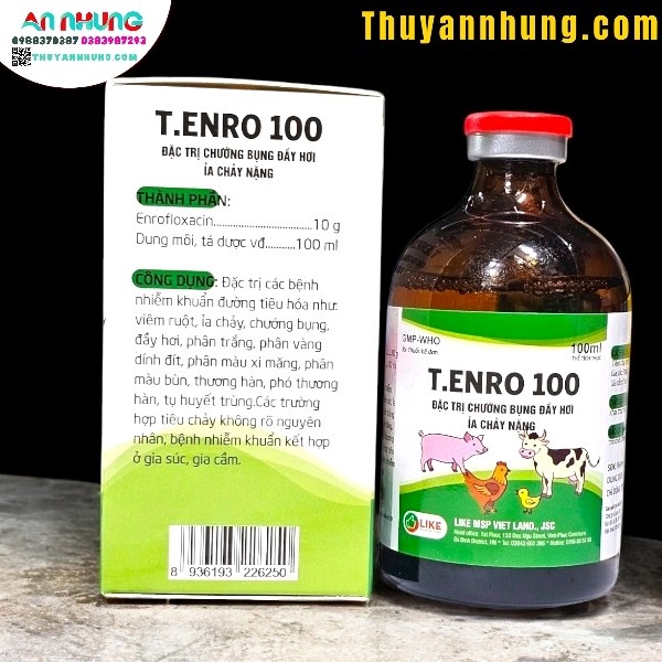 LIKE T. ENRO 100 (10%) - chai 100ml - Ảnh 2
