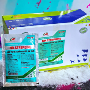 ND Strepdine 10gr - Đặc trị tiêu chảy - Gói