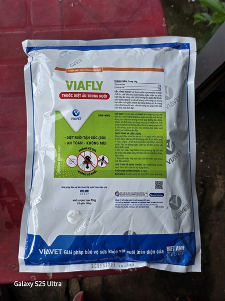 VIAFLY 1 Kg - Diệt ruồi, Dòi -trộn thức ăn - Gói 10 in 1 - Ảnh 2