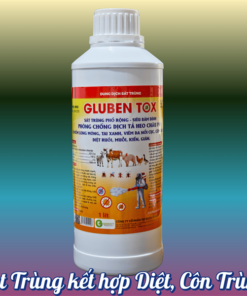 GOOVET GLUBEN TOX 1 lít - Sát trùng kết hợp diệt côn trùng - Chai