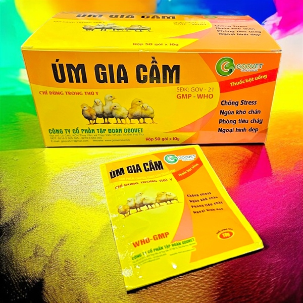 Goovet - Úm gia cầm 10gr - Hộp 50 gói - Ảnh 5