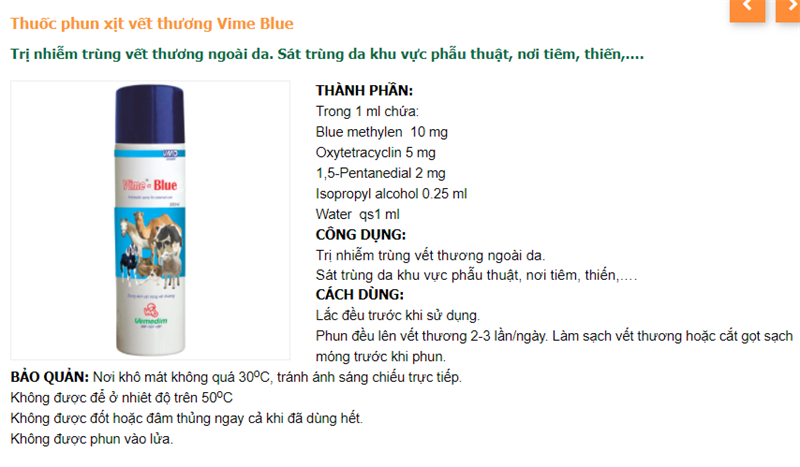 VIME BLUE 100ml - Lọ - Ảnh 3