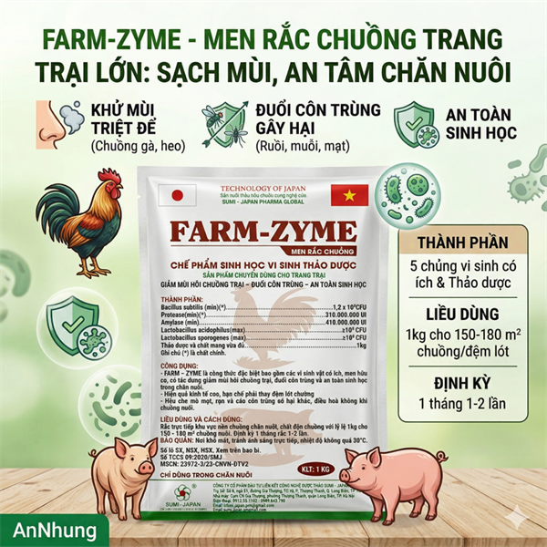 SUMI FARM ZYME 1kg - Gói - Ảnh 2
