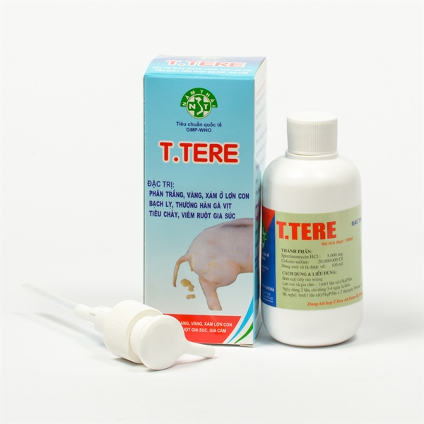 NThái T Tere 100ml Oral - Spectomycin Colistin - chai - Ảnh 3