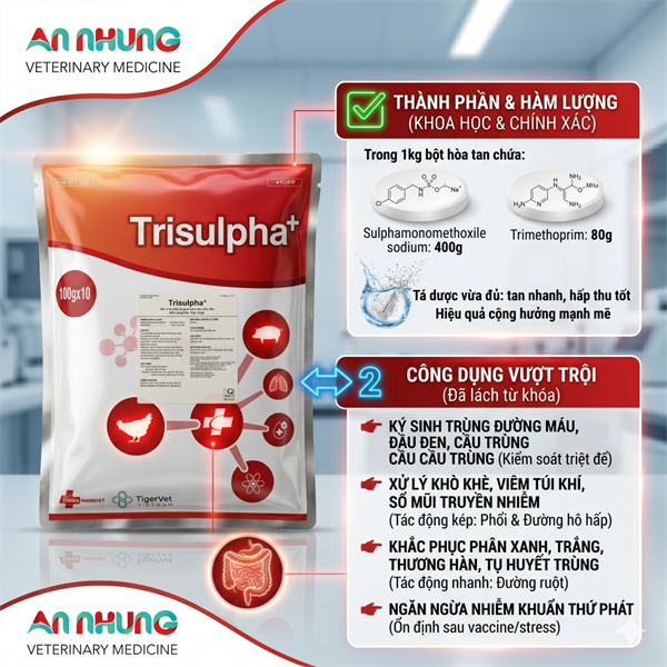 TIGERVET TRISULPHA+ 100gr - Gói - Ảnh 5