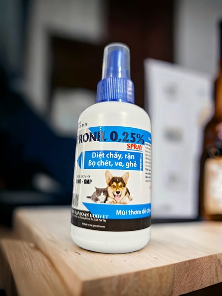 Goovet Fipronil 0,25% 100ml - Spray - lọ - Ảnh 5