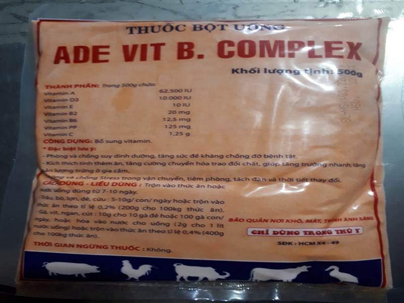 Minh Huy ADE VIT Bcomplex 500g - Gói 500gr - Ảnh 3