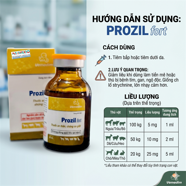 VMD Prozil Fort 20ml - Chai - Ảnh 7