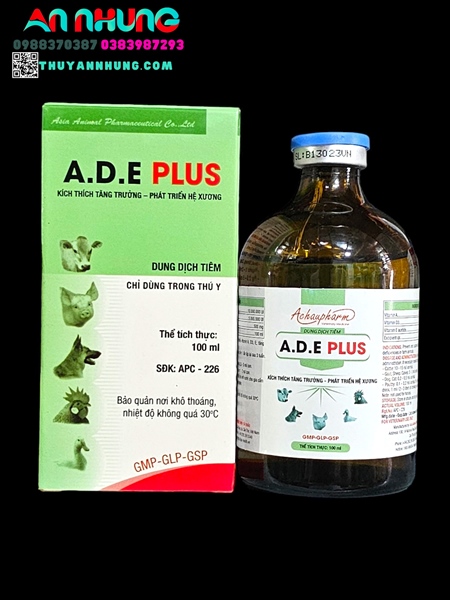Á CHÂU ADE PLUS - AD3E - lọ 100ml - Ảnh 2