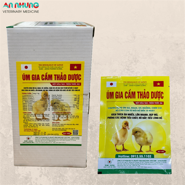 SUMI Úm gia cầm thảo dược 50g - Hộp 20 gói - Ảnh 2