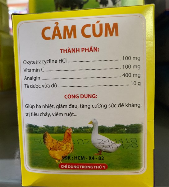 Minh Huy Cảm Cúm 10gr - Hộp - Ảnh 4
