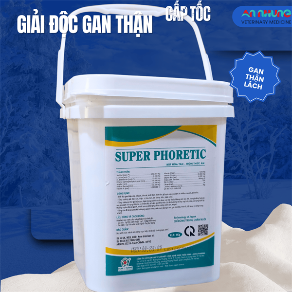 SUMI SUPER PHORETIC - Giải độc Gan, Thận, Lách - 1kg - xô 10in1 - Ảnh 2