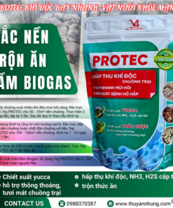 Alternative view of VB PROTEC 1Kg - Men răc nên chuồng, xử lý mùi hôi, phân chuồng - Gói 1kg