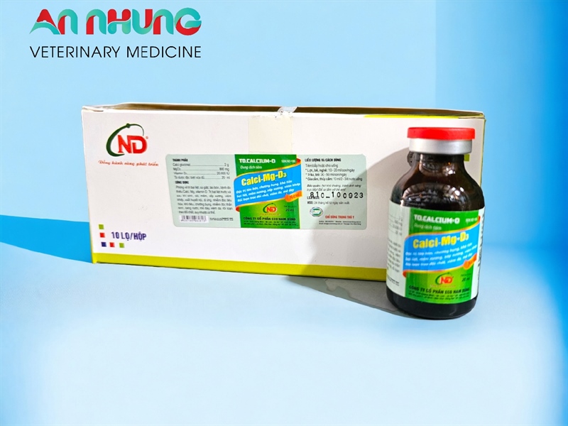 ND Calcium MG D3 20ml - Hộp 10 lọ - Ảnh 3