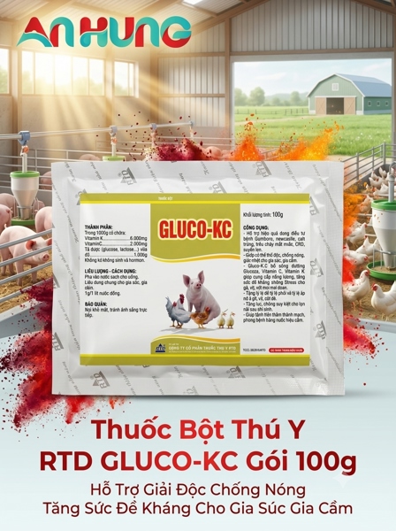 RTD Gluco KC 100g - Gói 100gr