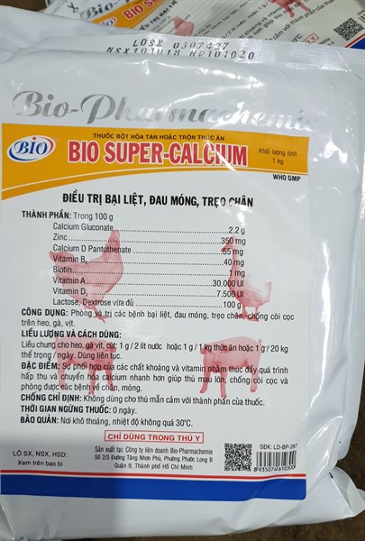 BIO SUPER CALCIUM - Gói - Ảnh 2
