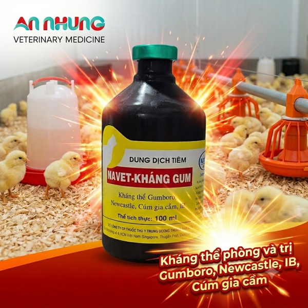 Navetco Kháng Gum - lọ 100ml