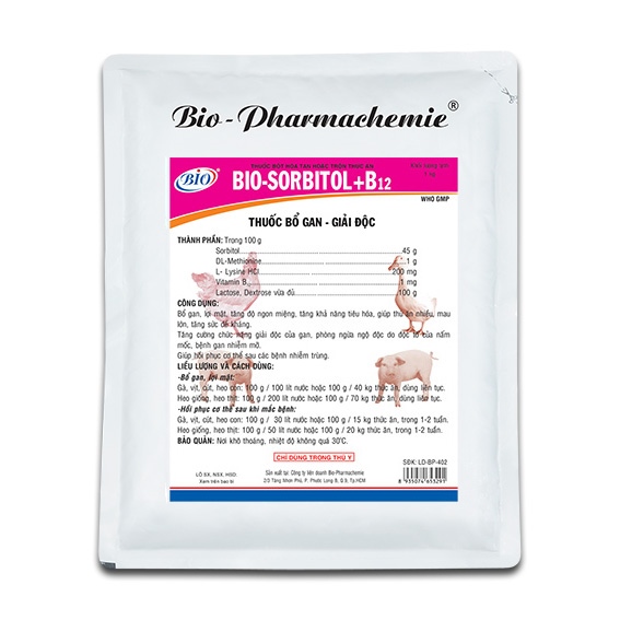 BIO SORBITOL B12 - 1kg - Gói 1kg - Ảnh 3