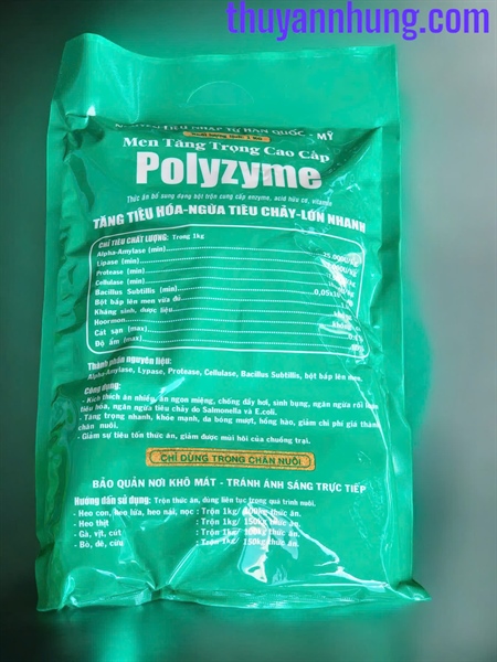 ADP POLYZYME 1kg - Men tiêu hóa - Gói - Ảnh 2