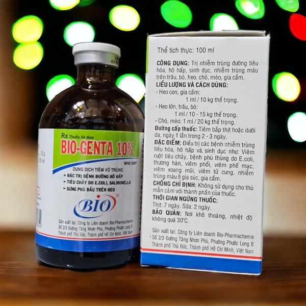 BIO GENTA 10% 100ml - Lọ - Ảnh 3