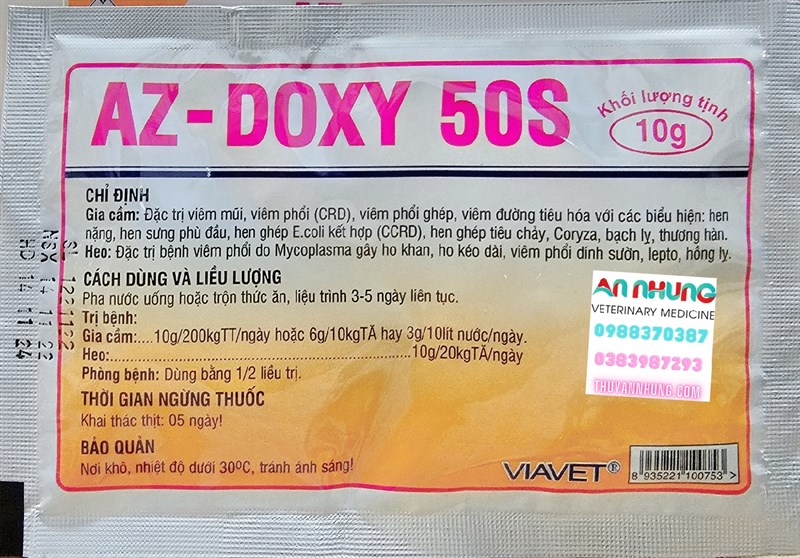 Viavet az Doxy 50s 10gr - Gói 10gr - Ảnh 2