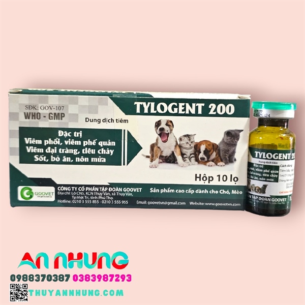 Goovet Tylogent 10ml - Genta Tylo - Hộp 10 lọ - Ảnh 3