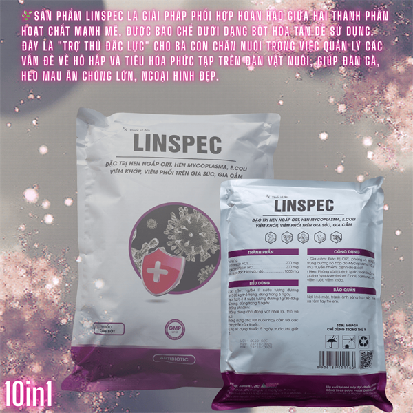 AGRI LINSPEC 1kg - Túi 10in1 - Ảnh 5