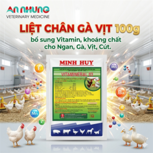 Minh Huy Vitamineral 03( liệt chân gà vịt) 100g - Gói 100g
