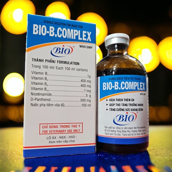 BIO BCOMPLEX 100ml - KHÔNG C - Màu xanh da trời - Lọ 100ml - Ảnh 3
