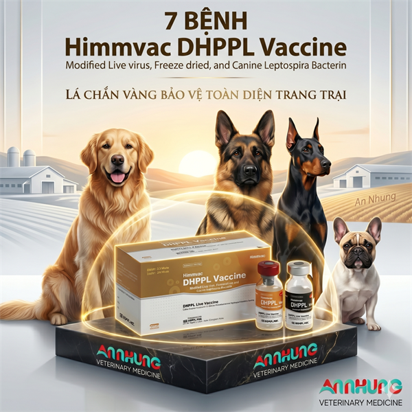 Vaccine PT - HIMVAC - 7 bệnh Chó - Cặp - Ảnh 2