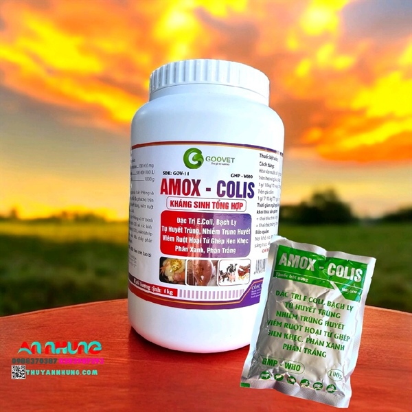 (CH56) GOOVET AMOX COLISTIN 1Kg - Lon 1kg - Ảnh 4