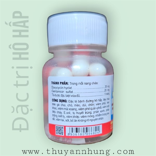 ND Dogenta CS - Kháng sinh tổng hợp Gà Đá - Hũ 15 Viên - Ảnh 3
