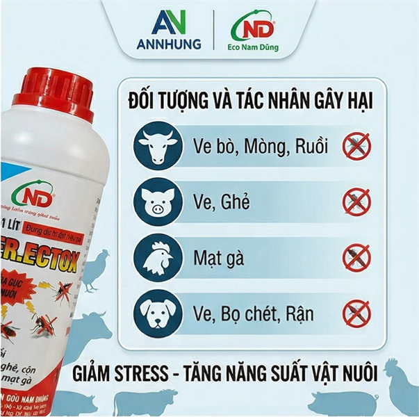 ND SUPER ECTOX 1 Lít - Chai 1 lít
