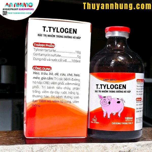 LIKE T. TYLO GENTA 100ml - chai 100ml - Ảnh 2