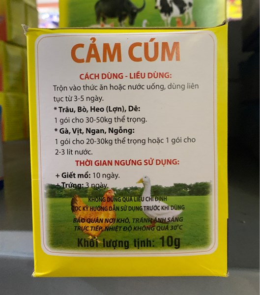 Minh Huy Cảm Cúm 10gr - Hộp - Ảnh 3