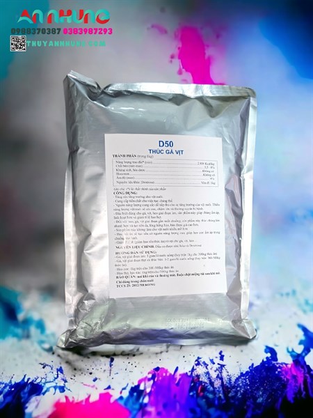 MEKONG D50 THÚC GÀ VỊT 1kg - Gói 1Kg - Ảnh 3