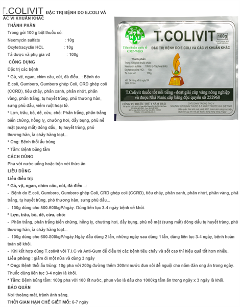 NThai T COLIVIT - Gói 100gr - Ảnh 3