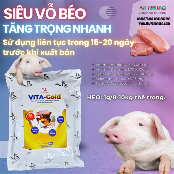 VB VITA GOLD 1kg - Gói 10in1 - Ảnh 5