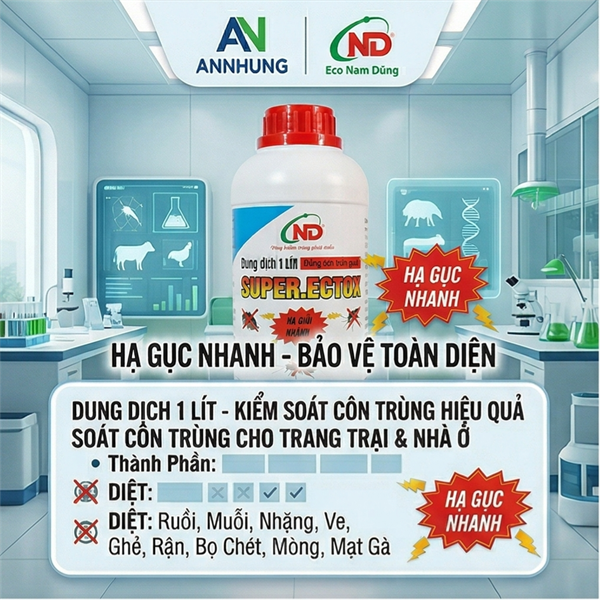 ND SUPER ECTOX 1 Lít - Chai 1 lít - Ảnh 2