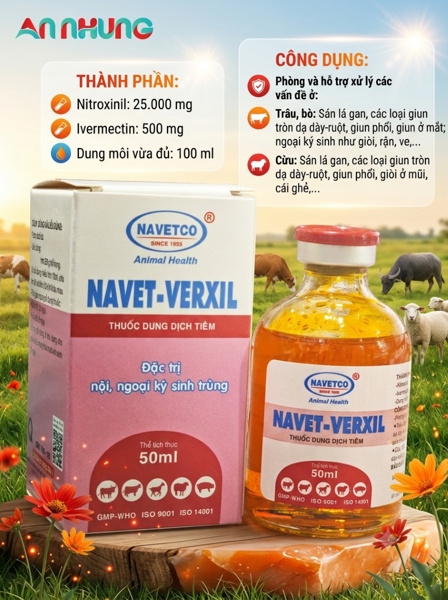 Navetco Verxil 50ml - chai - Ảnh 4