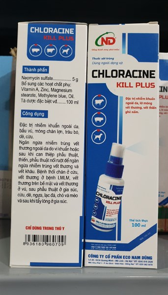 ND Chloracine Oracine (KILL PLUS) 100ml - Lọ - Ảnh 3
