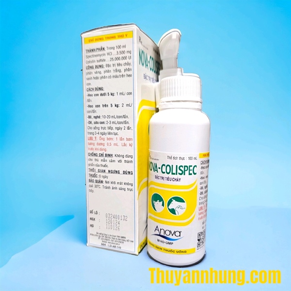 Anova Colispec 50ml Oral - chai 50ml - Ảnh 2
