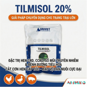 AGRI MULIN S200 (TILMICOSIN 20%) - 1 Kg - Gói 10in1