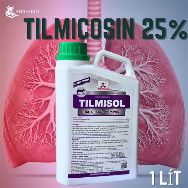 SAGOPHAR TILMISOL 25% - 1 LÍT - Can - Ảnh 3