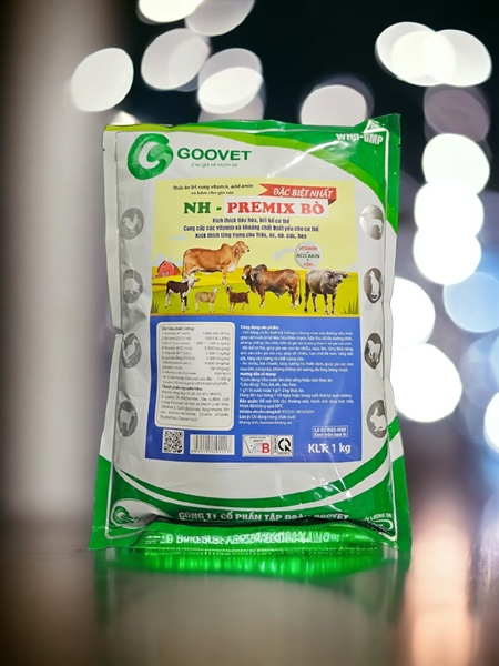 GOOVET PREMIX BÒ 1kg - Gói 1Kg - Ảnh 3