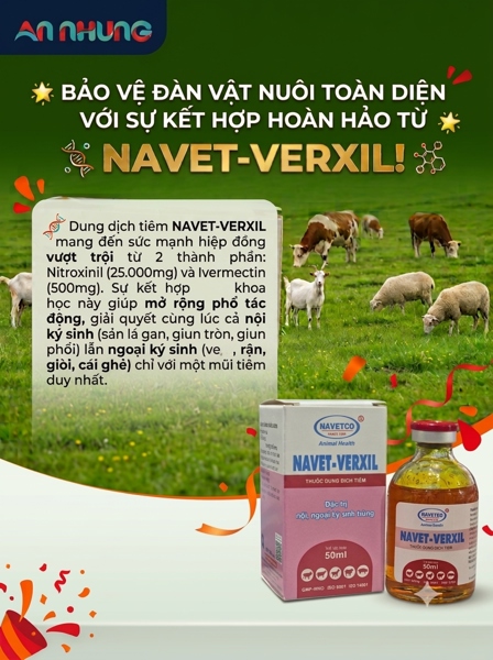 Navetco Verxil 50ml - chai - Ảnh 2
