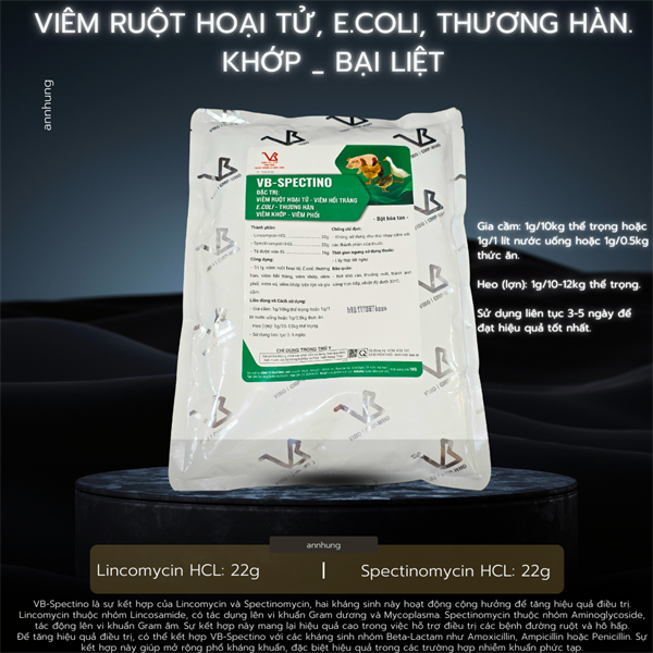 VB SPECTINO 1kg - Linco Spec - Gói 1kg 10in1 - Ảnh 2