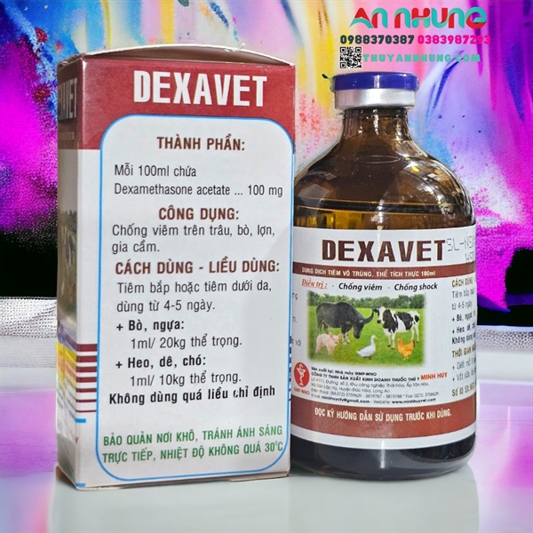 Minh Huy DEXAVET 100ml - Lọ - Ảnh 2